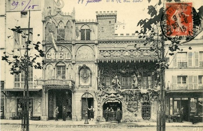 "Адское кабаре" в Париже 1890-х годов (16 фото)