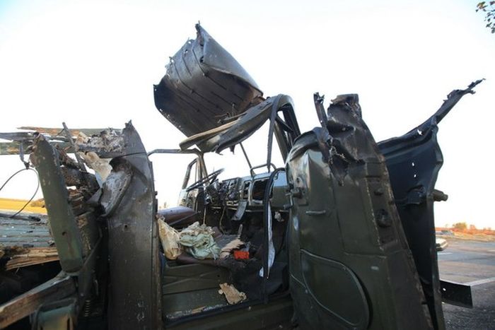 Последствия военных действий на Украине (78 фото)