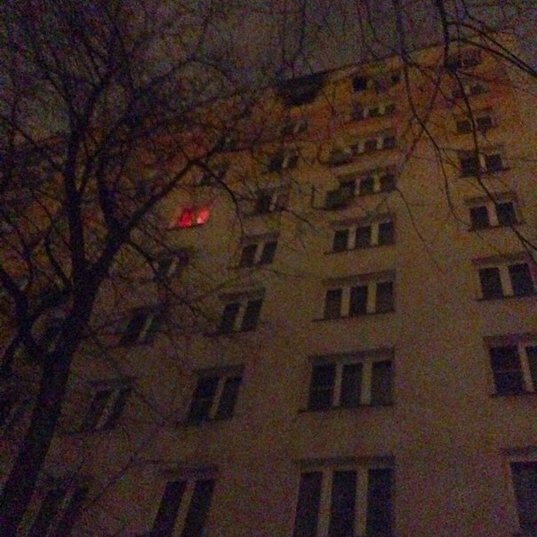 В Москве одновременно произошли пожары в 4-х домах (12 фото + 2 видео)
