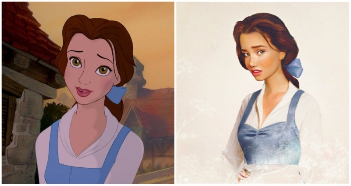 Какими бы были принцессы из диснеевских мультфильмов в реальной жизни (14 фото)