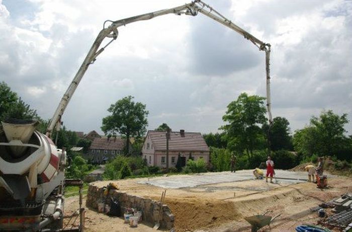Как строят пенопластовые дома в Польше (27 фото)
