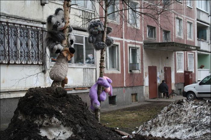 Ужасы российских дворов (68 фото)