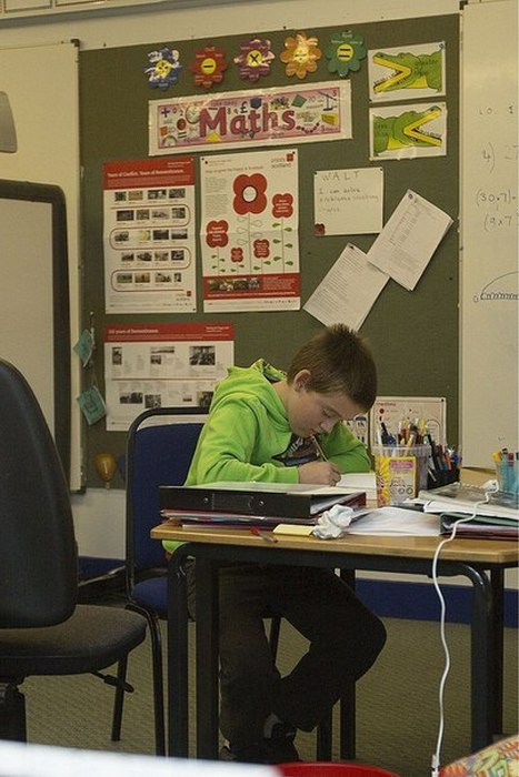 Арон Андерсон - самый одинокий школьник Великобритании (13 фото)