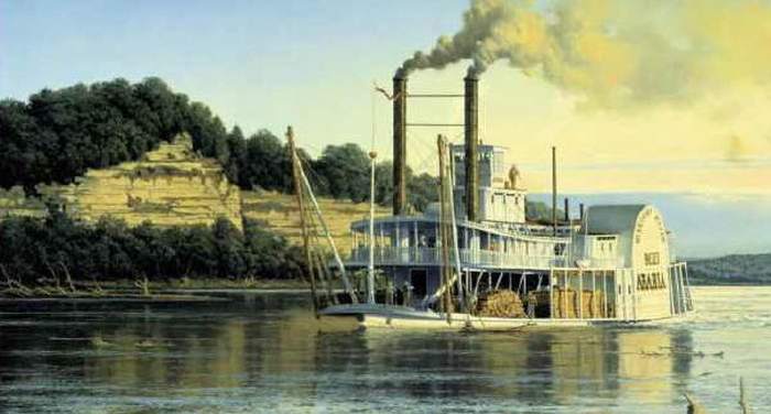 Груз и вещи с американского парохода, затонувшего в середине XIX века (11 фото)