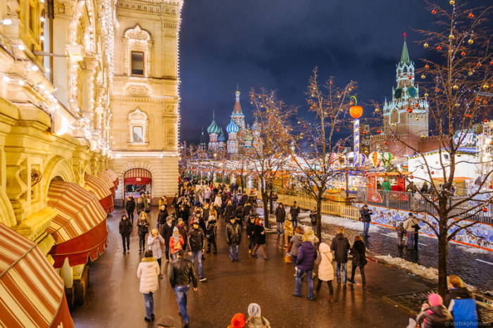 Праздничная Москва (44 фото)