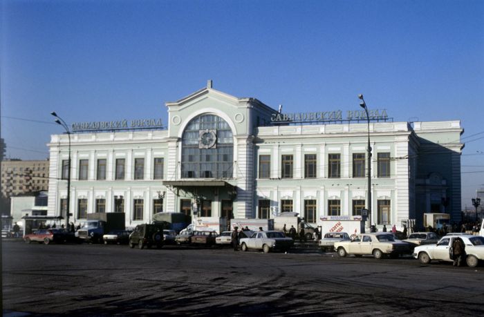 Станции московского метро до появления самостроя (12 фото)