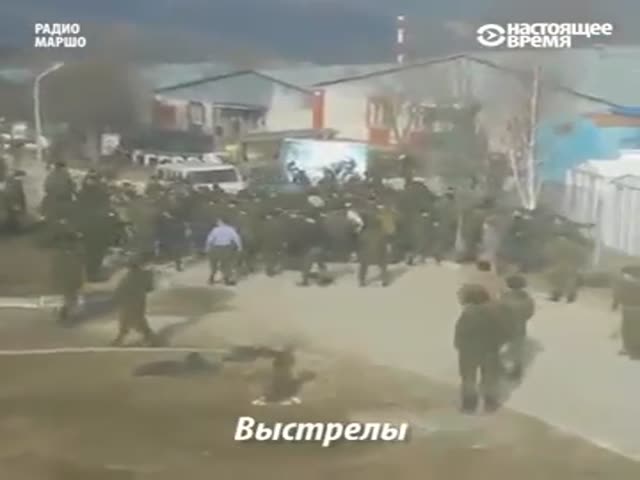 Массовая драка военнослужащих в чеченском селе Борзой