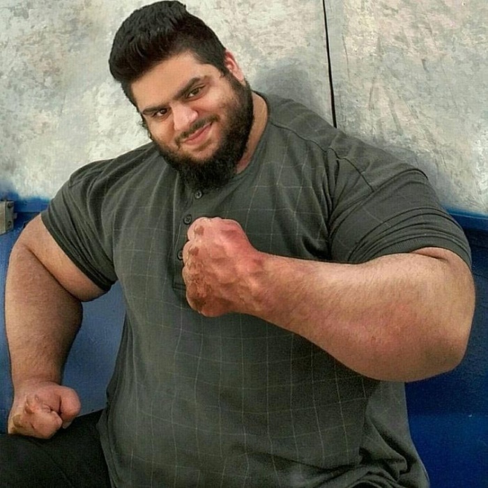 Тяжелоатлет Саджад Гариби — иранский «Халк» весом более 150 кг (14 фото)