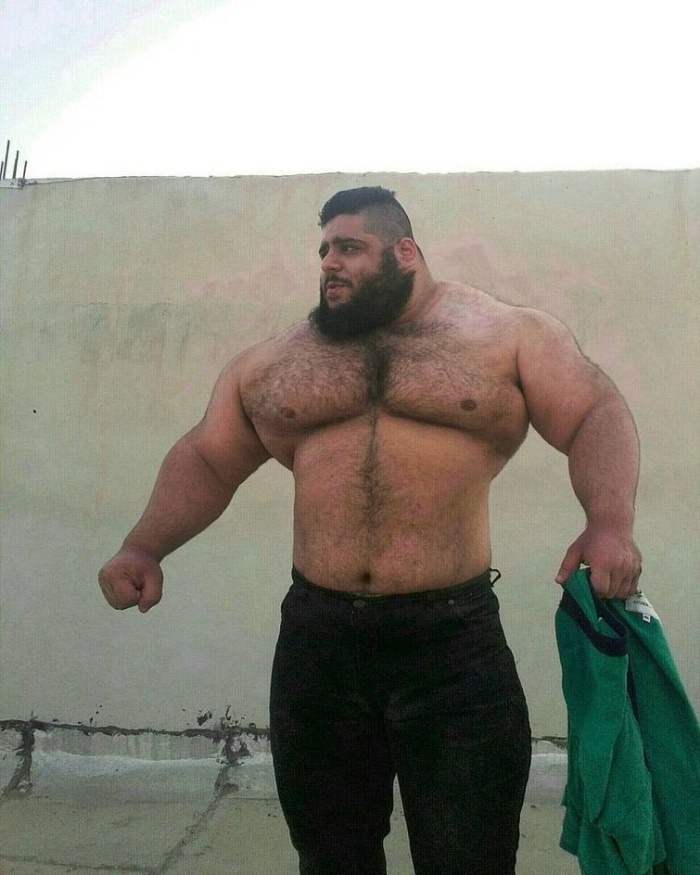 Тяжелоатлет Саджад Гариби - иранский «Халк» весом более 150 кг (15 фото)