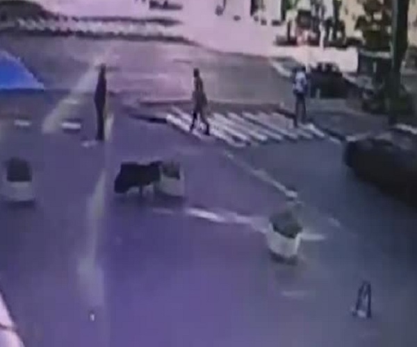 Появилось видео с моментом взрыва автомобиля Павла Шеремета