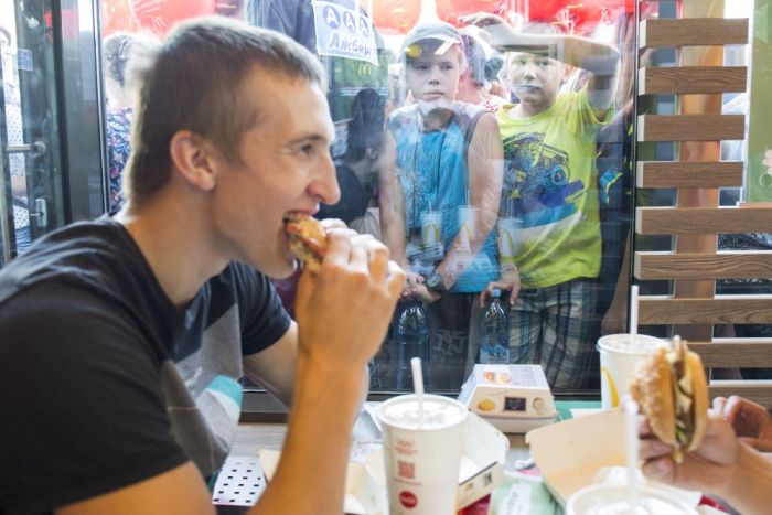 В Томске открылся первый «Макдоналдс» (фото)