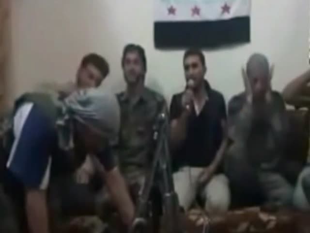Сирийские повстанцы подорвались во время селфи