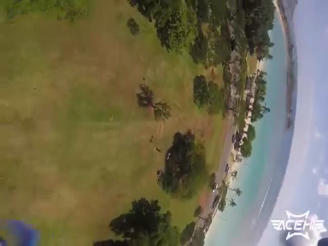 Гонки на дронах на Гавайях