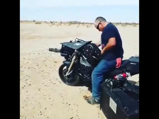 Мотоцикл с пулеметом