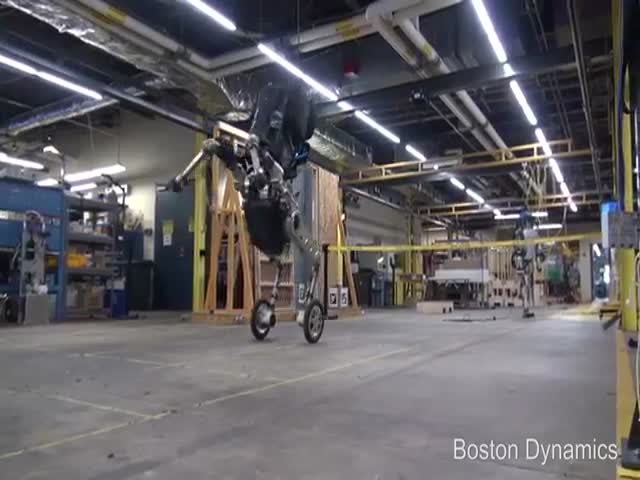 Handle - новый колесный робот компании Boston Dynamics