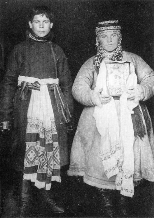 Русская одежда и быт XIX - начала XX века (21 фото)