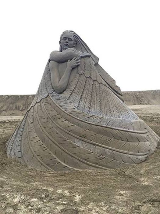 Песочные скульптуры Тосихико Хосаки (22 фото)