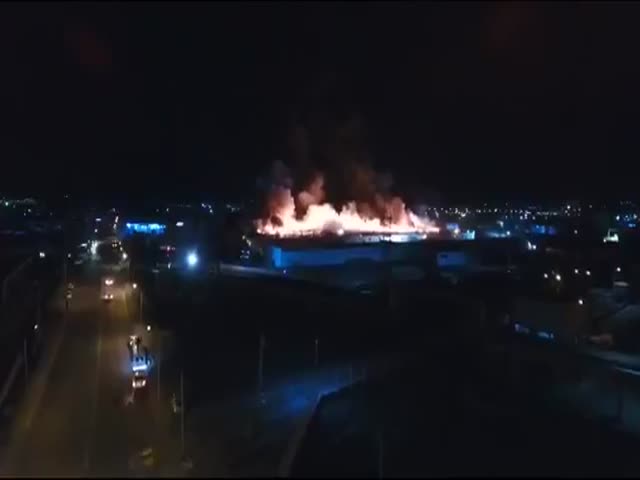Пожар на крупнейшем в мире кашемировом заводе «Гоби» в Улан-Баторе