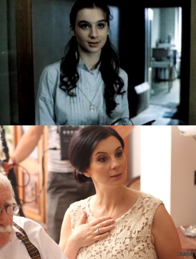 Российские актрисы в начале своей карьеры и в последних фильмах