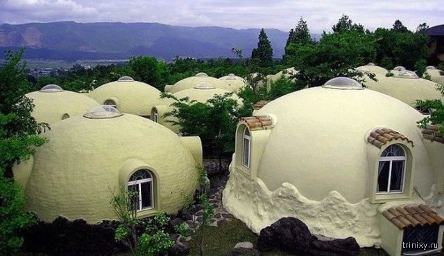 Японский дом из пенопласта
