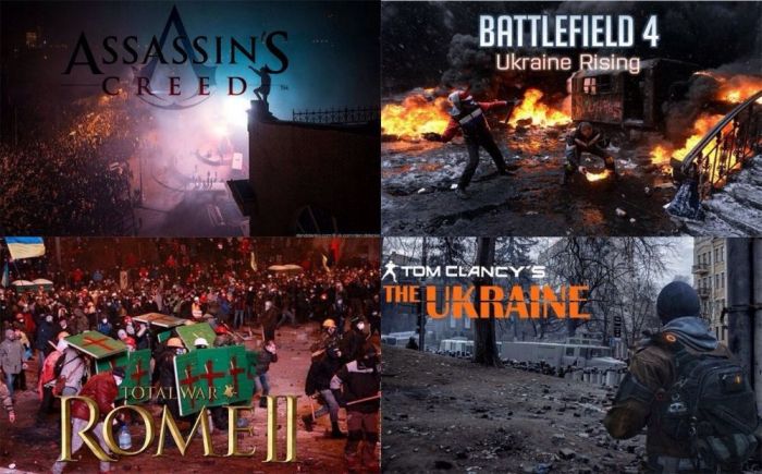 Евромайдан 2014 как фильм или как компьютерная игра (30 фото + гифка) Евромайдан 2014 как фильм или как компьютерная игра (30 фото + гифка)