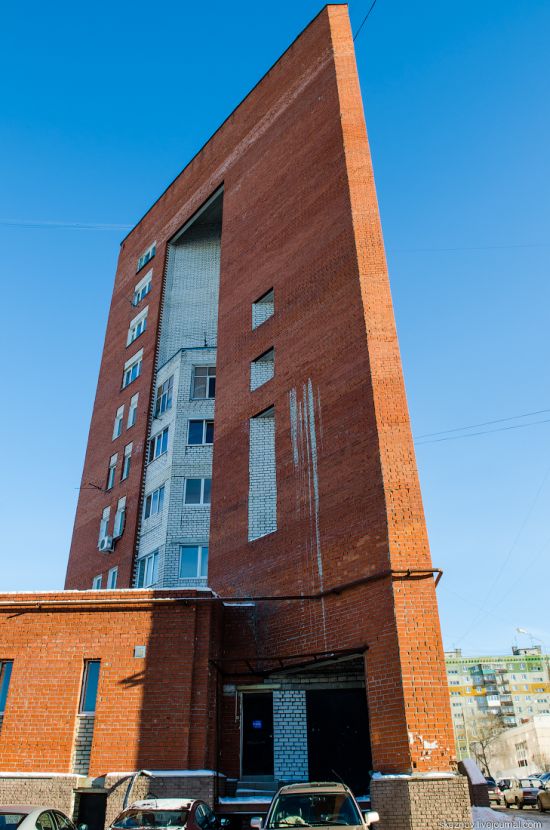 Необычный дом в Нижнем Новгороде (6 фото) Необычный дом в Нижнем Новгороде (6 фото)