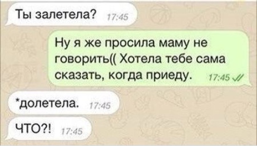 Смешные смс-переписки и комментарии из социальных сетей (25 картинок) Смешные смс-переписки и комментарии из социальных сетей (25 картинок)