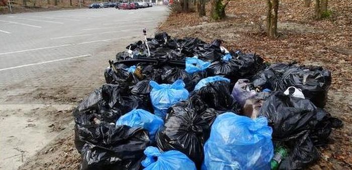 В Зеленограде волонтеры очистили набережную от мусора (5 фото) В Зеленограде волонтеры очистили набережную от мусора (5 фото)