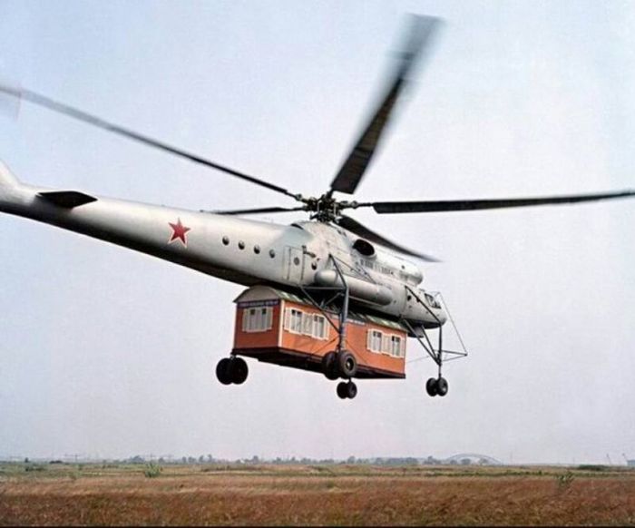 «Летающий кран» Ми-10 (3 фото) «Летающий кран» Ми-10 (3 фото)