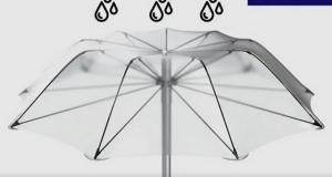 Зонт с секретом, который поможет утолить жажду
