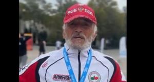 69-летний дагестанский спортсмен сбросил 11 кг за два с половиной часа бега
