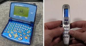 Подборка старых мобильных телефонов с самым необычным дизайном (17 фото)