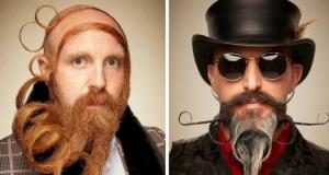 Участники чемпионата самых уникальных бород и усов (14 фото)