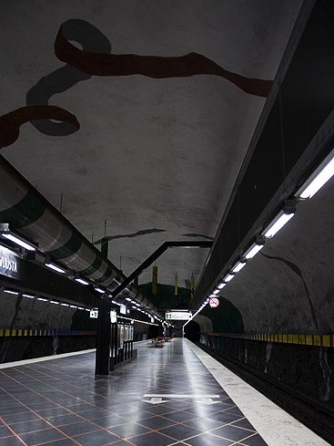 Стокгольмское метро (16 Фото)