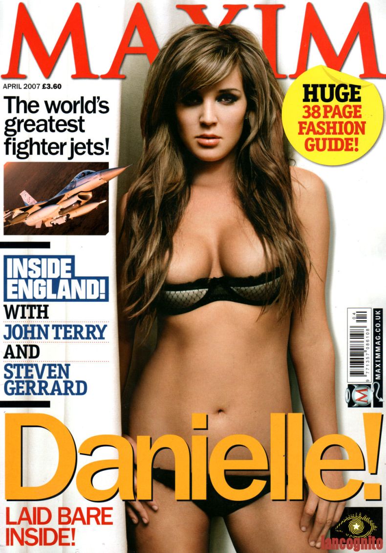 Danielle Lloyd в апрельском Maxim (7 Фото)