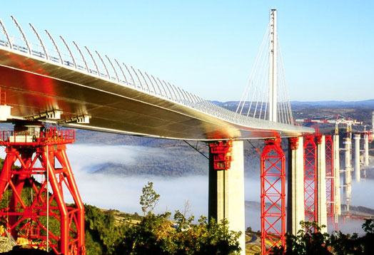 Строительство огромного моста (35 Фото)