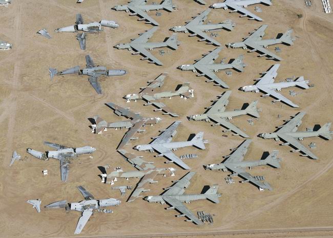 Кладбище самолетов (25 Фото)