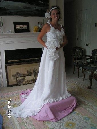 Свадебные платья из туалетной бумаги (31 Фото)