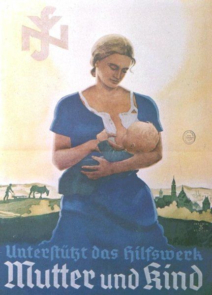 Немецкие плакаты времен второй мировой (22 Фото)