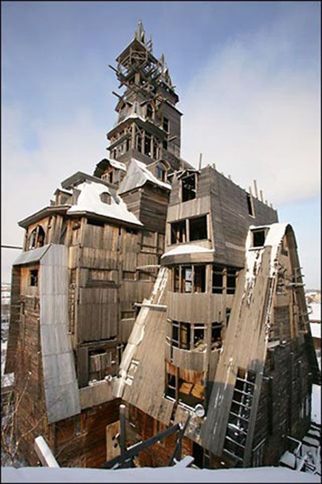 Самый большой деревянный дом (7 Фото)