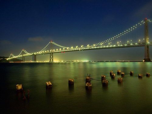 Мосты вночи (15 Фото)