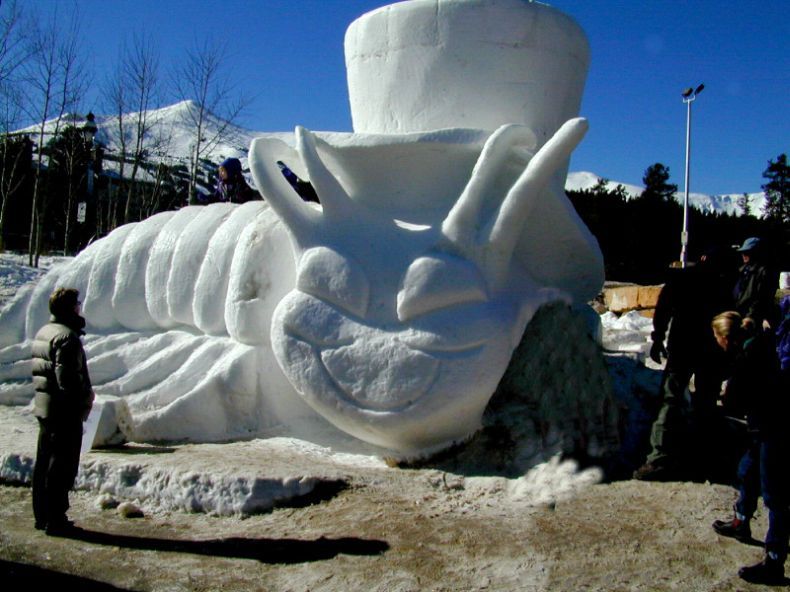 Скульптуры из льда (49 Фото)