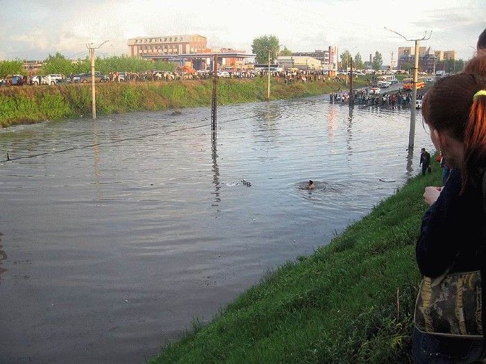 Как в Барнауле машины утонули (3 Фото)