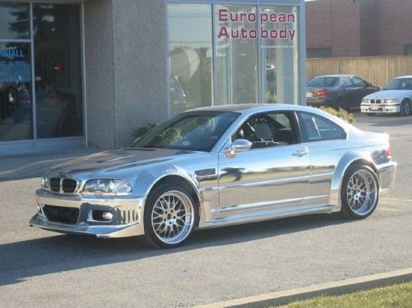 Хромированный BMW (19 Фото)