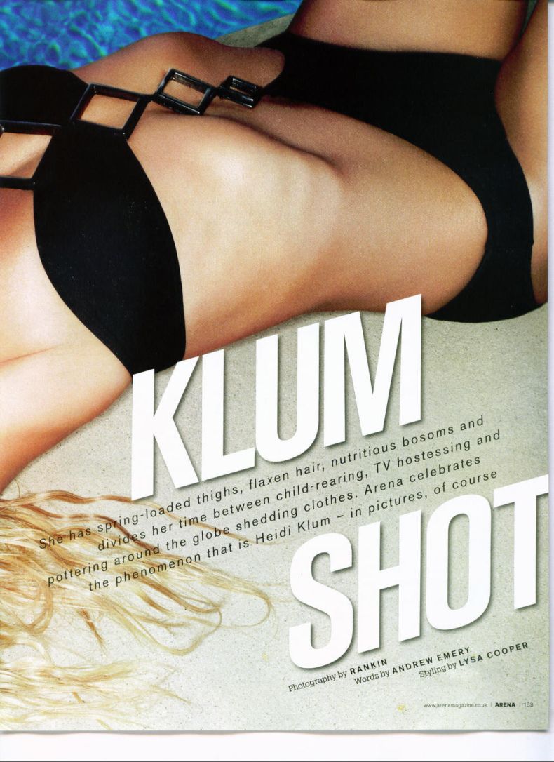 Хайди Клум (Heidi Klum) в журнале Arena (12 Фото)