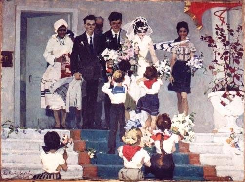 Советская свадьба (25 Фото)