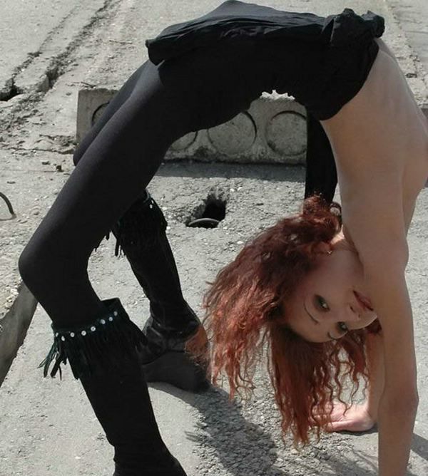 Анорексичка-гимнастка (23 Фото) НЮ