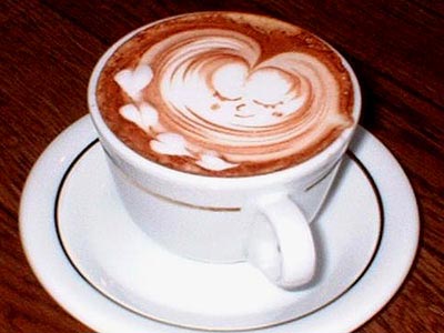 Рисунки на кофе (15 Фото)