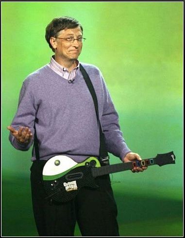 Билл Гейтс на большой сцене (5 Фото)