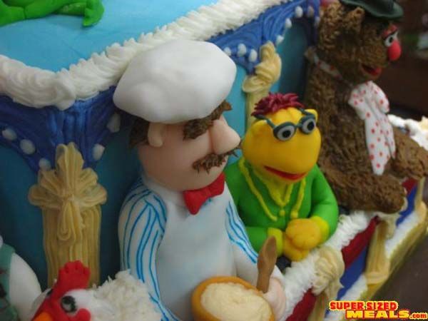 Торт "Маппет-шоу" (16 Фото)